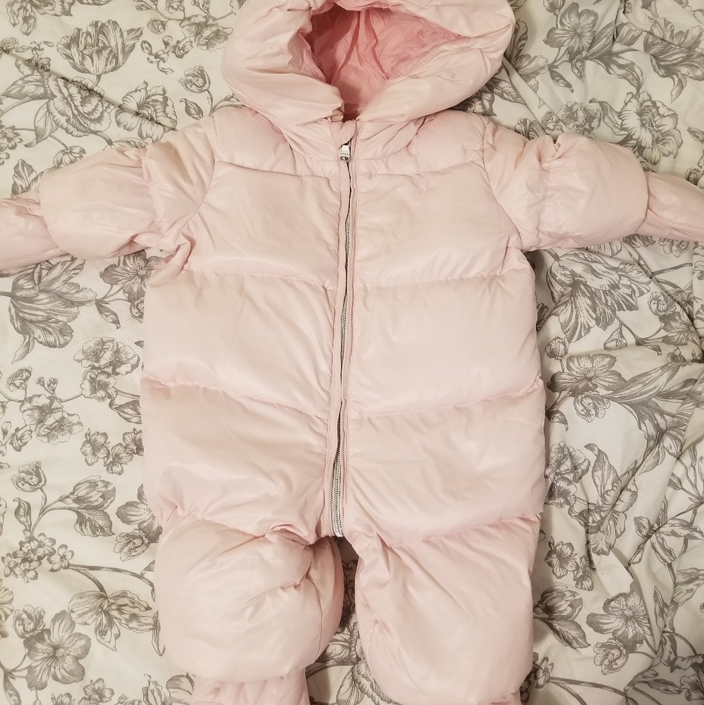 Snowsuit baby girl 0-3